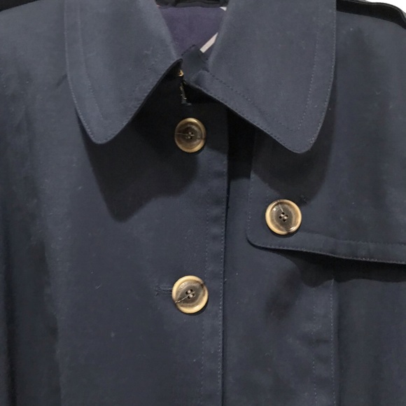 Pendleton navy blue size 14 trench coat - Picture 2 of 7